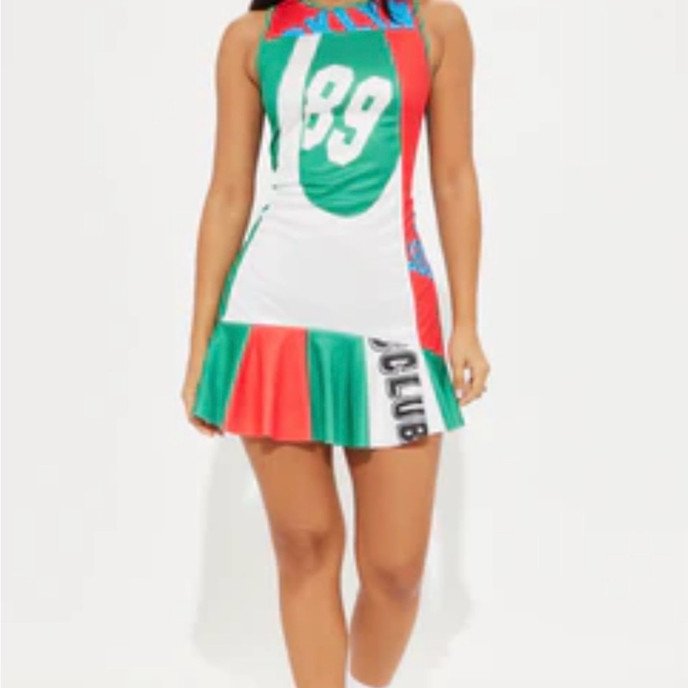 Fashion Nova Gamechager Jersey Mini Dress
